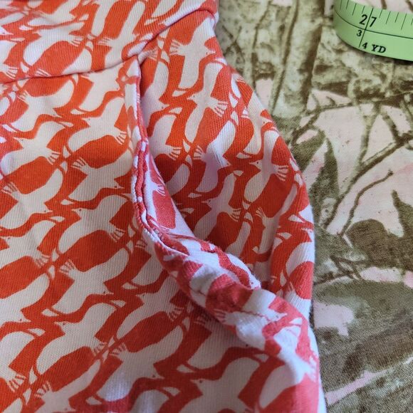 Boden Margot Bird Print Scoop Neck Jersey Stretch Dress Womens Size 6P - Picture 8 of 13